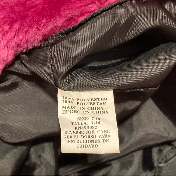Girls Faux Fur Hat  sz  7-14 - Picture 4 of 6
